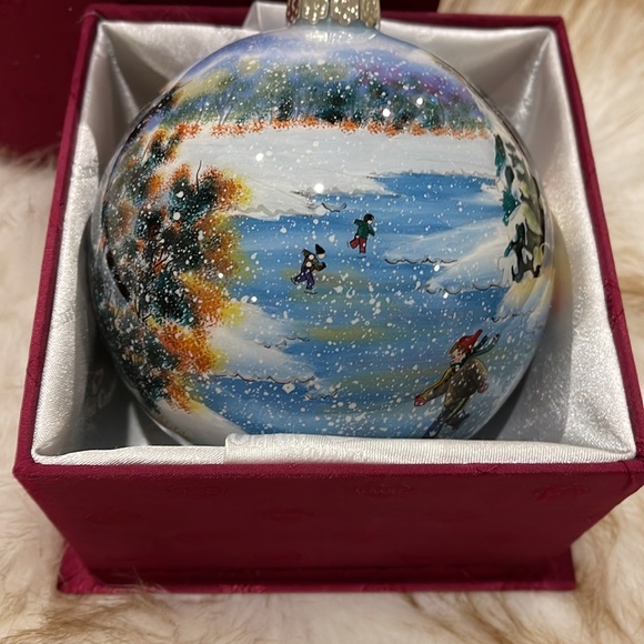 Merck Family Old World Christmas Winter Lake Edition - Picture 3 of 6